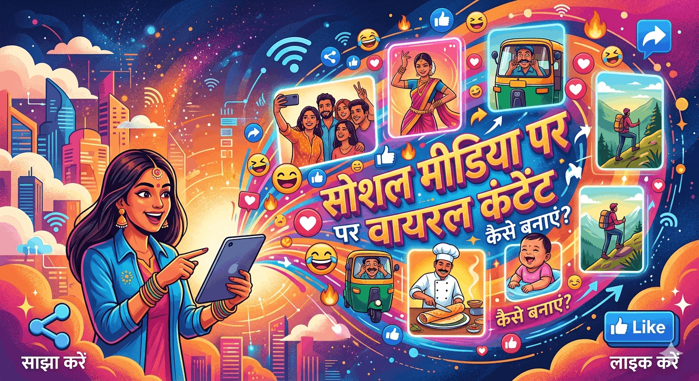 सोशल मीडिया पर वायरल कंटेंट कैसे बनाएं? (5 अचूक स्ट्रेटेजीज)