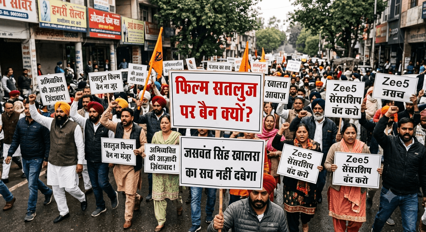 फिल्म 'सतलुज' पर भारत में क्यों लगा बैन? जानिए दिलजीत दोसांझ की फिल्म के विवाद की पूरी कहानी